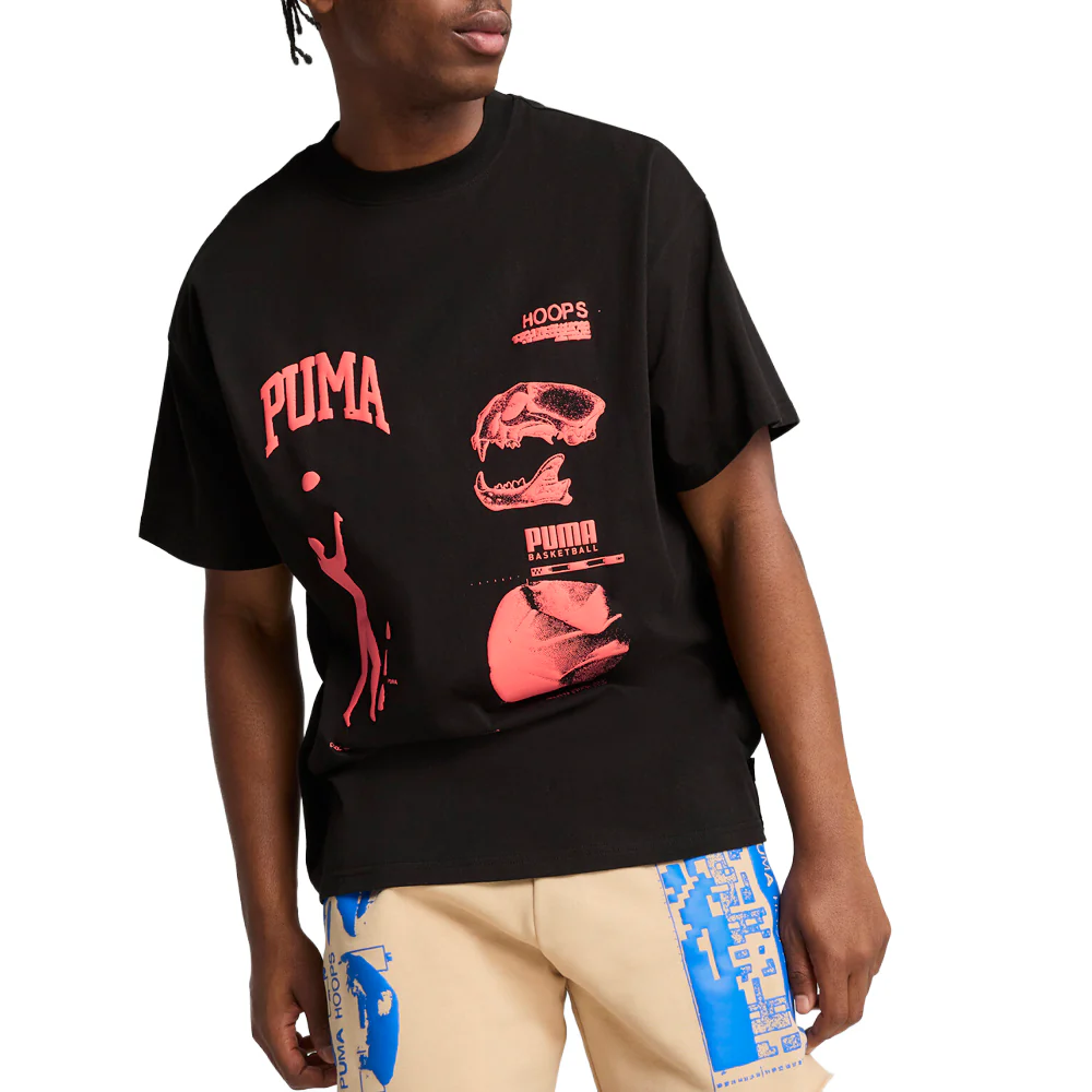 Excavation Graphic Crew Neck Short Sleeve T-Shirt - Image 3