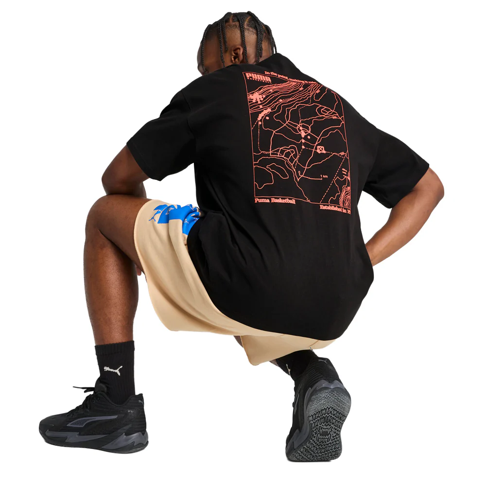 Excavation Graphic Crew Neck Short Sleeve T-Shirt - Image 4