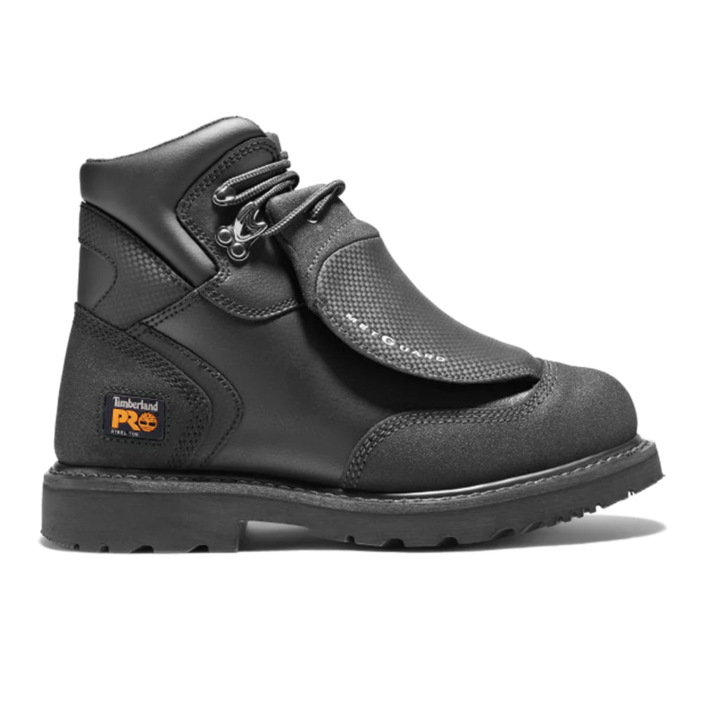 External 6 Inch Waterproof Steel Toe Work Boots
