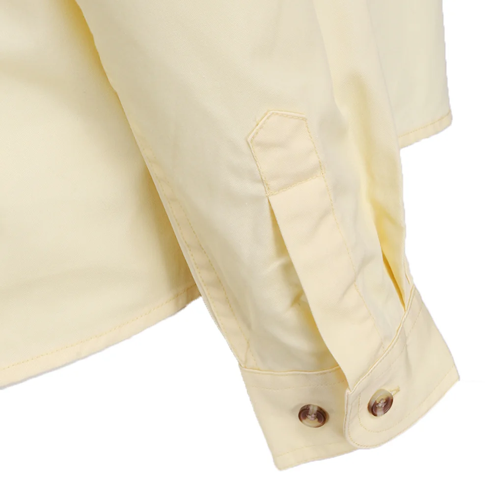 EZCare Woven Collared Long Sleeve Button Up Shirt - Image 5
