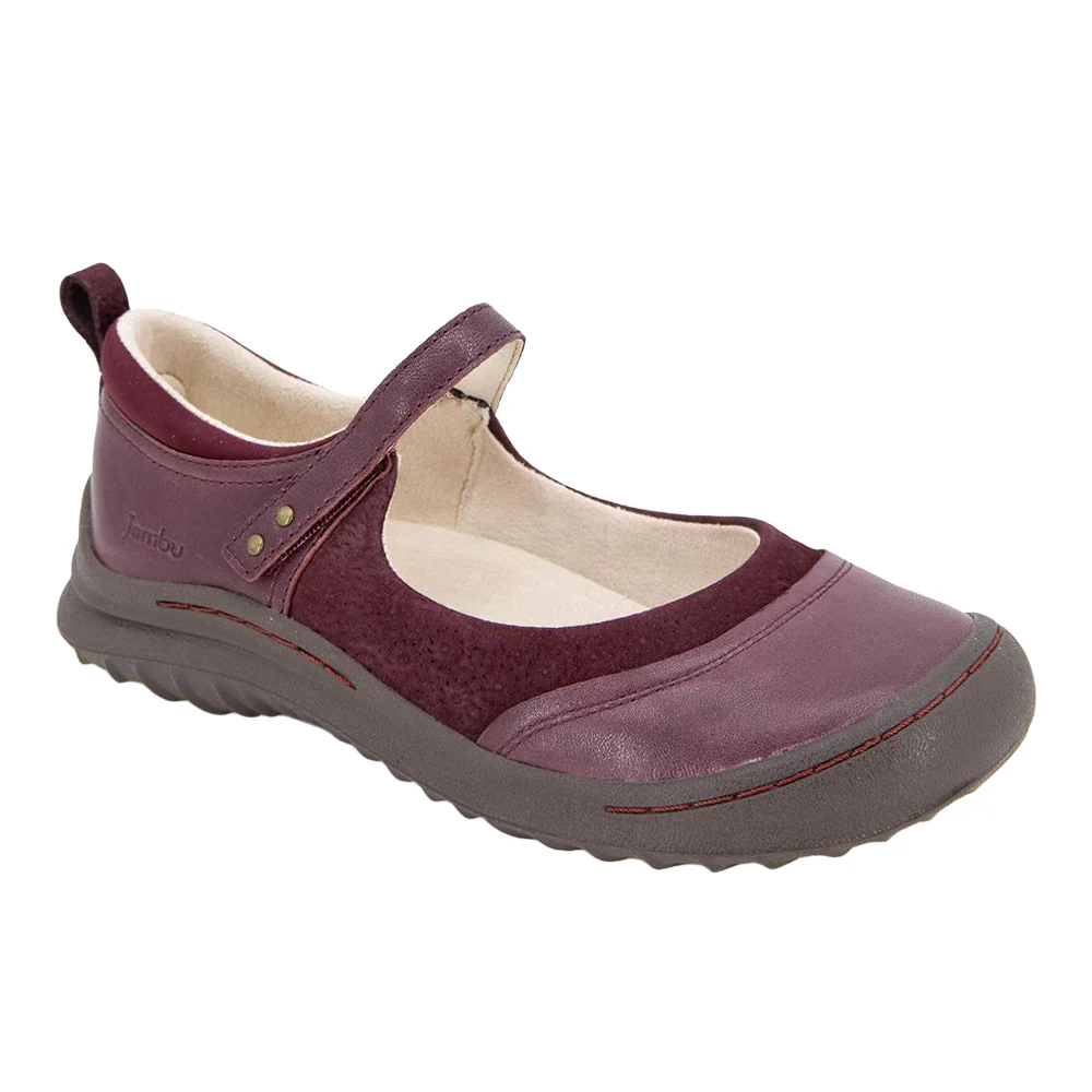 Ezra Embossed Mary Jane Flats - Image 2