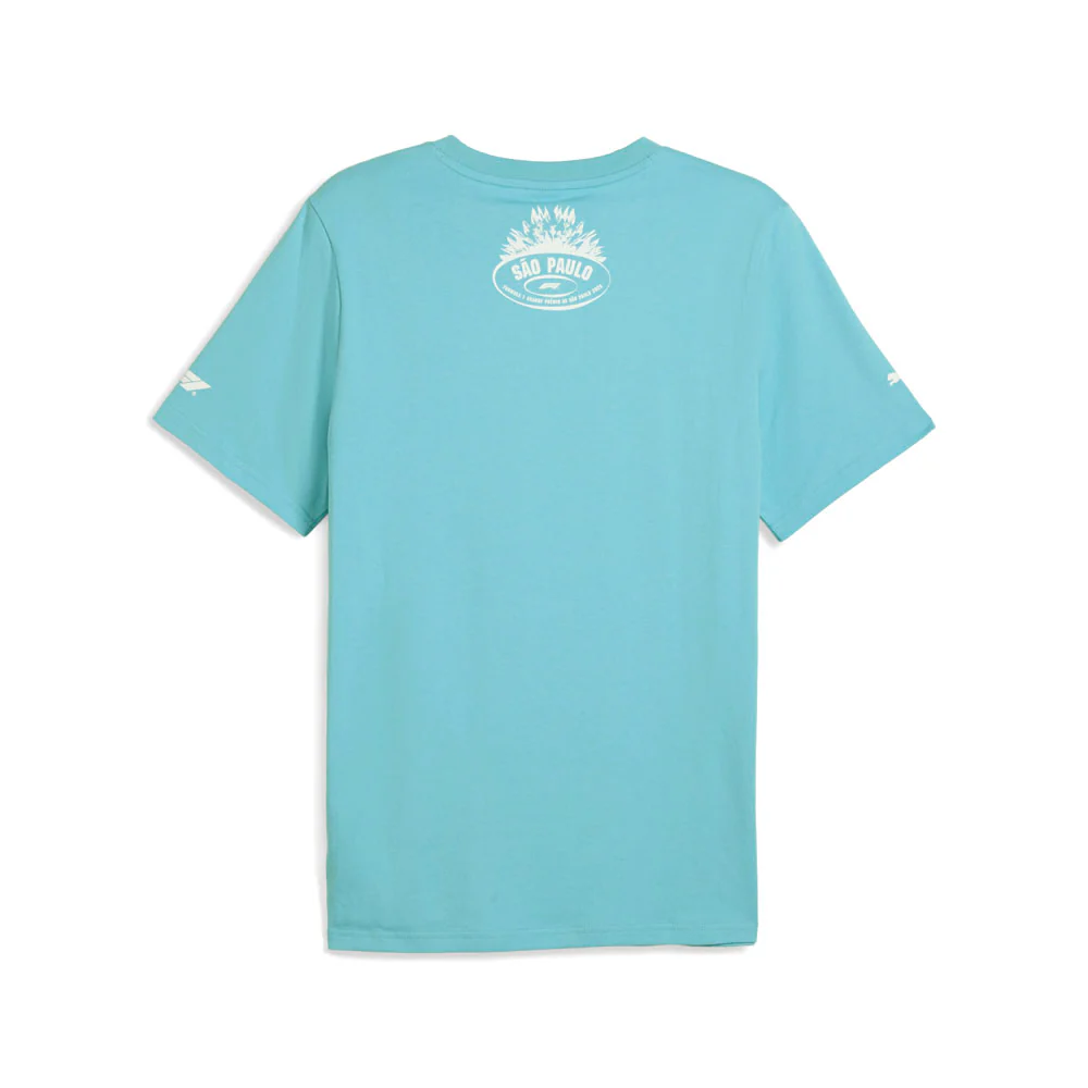 F1 Brazil Crew Neck Short Sleeve T-Shirt - Image 2