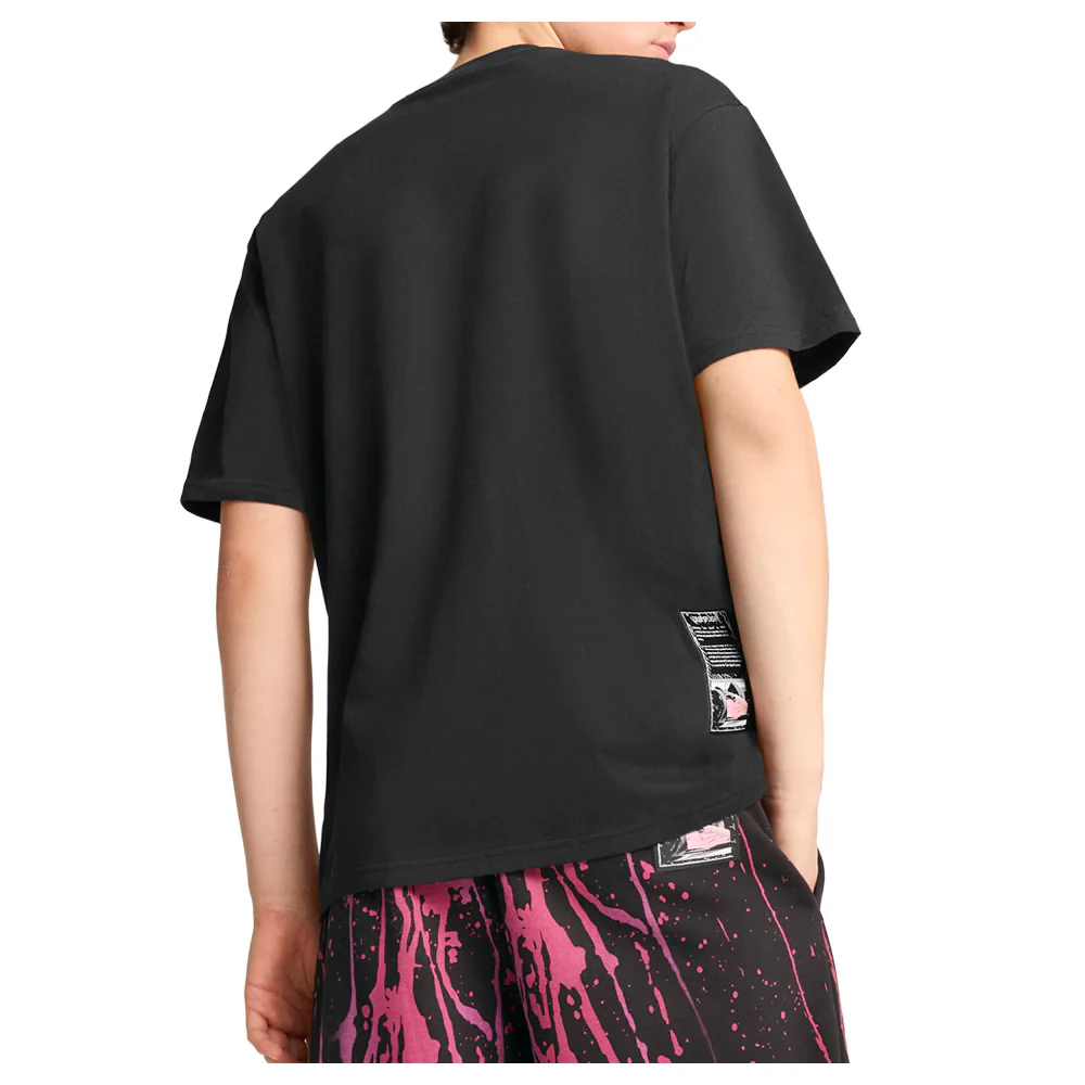 F1 Color Splash Graphic Crew Neck Short Sleeve T-Shirt - Image 4