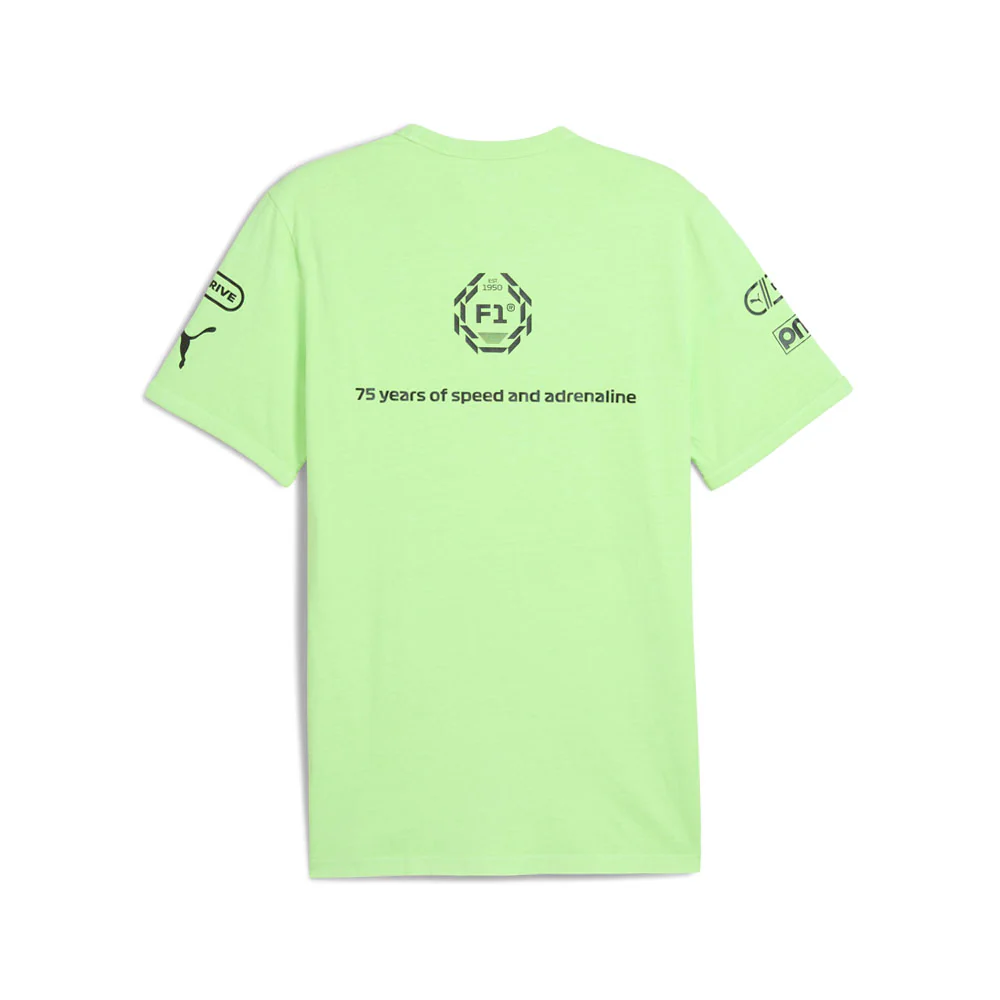 F1 Graphic Ringer Crew Neck Short Sleeve T-Shirt - Image 2