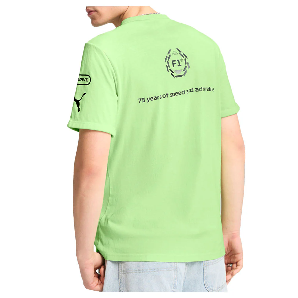 F1 Graphic Ringer Crew Neck Short Sleeve T-Shirt - Image 4