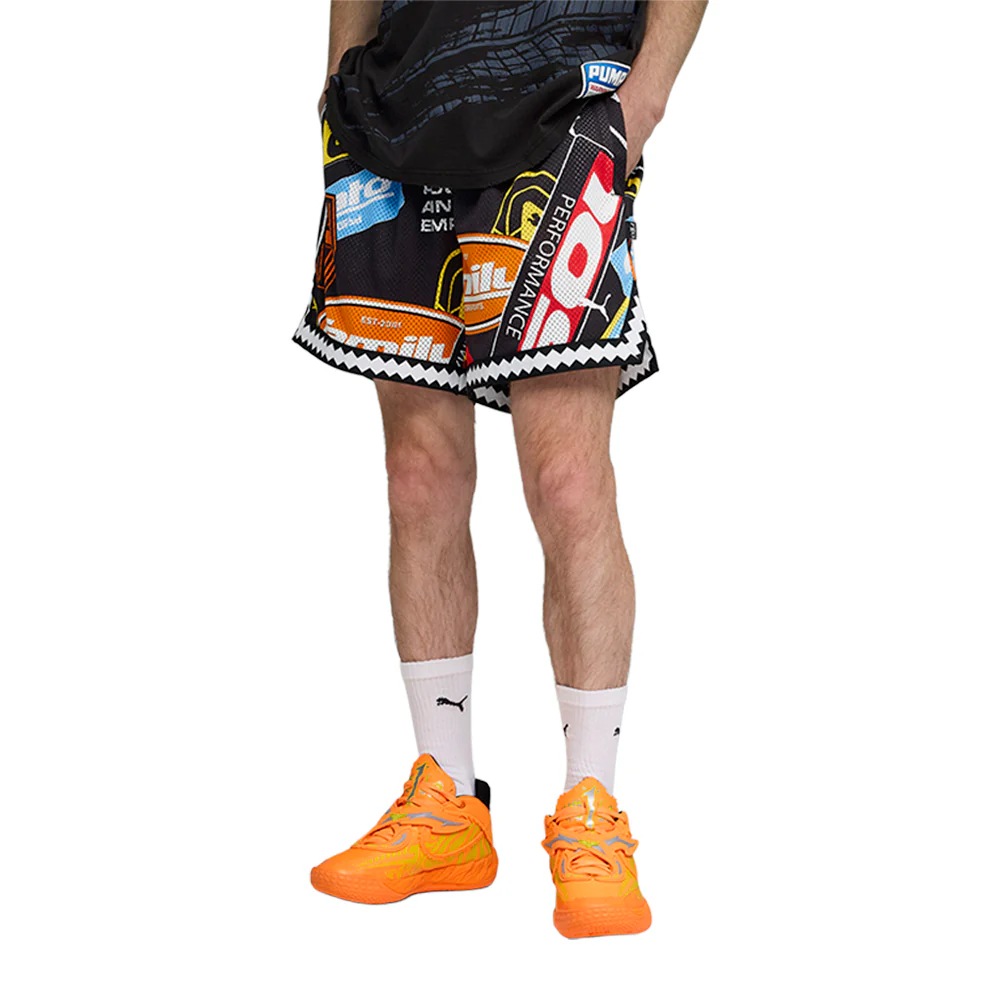 Fast & Furious 6 Inch Reversible Basketball Athletic Shorts - Image 3