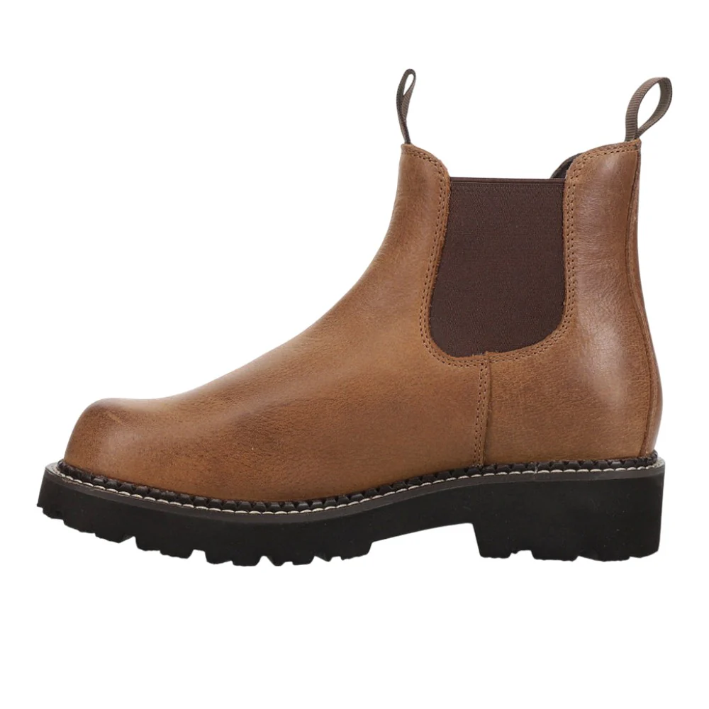 Fatbaby Twin Gore Round Toe Pull On Chelsea Boots - Image 3