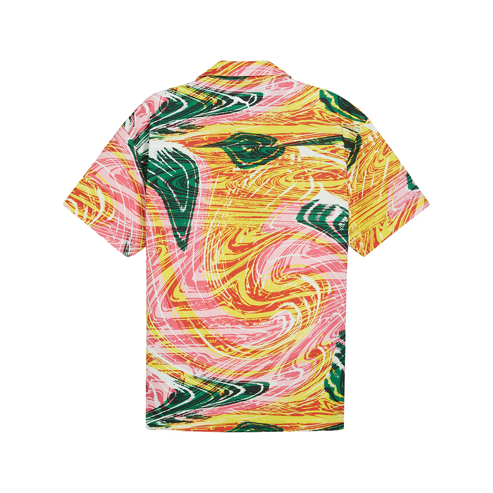 Scuderia Ferrari Race Short Sleeve Button Up Shirt - Image 2