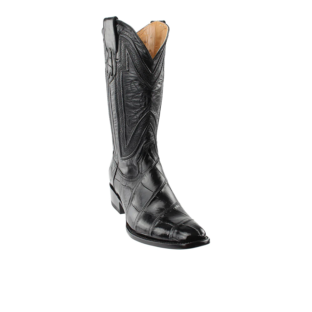 Stallion American Alligator Narrow Square Toe Cowboy Boots - Image 2