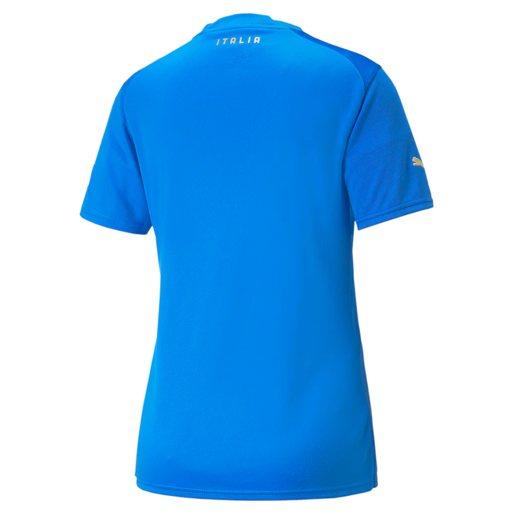 FIGC Home Crew Neck Short Sleeve Soccer Jersey - Image 2