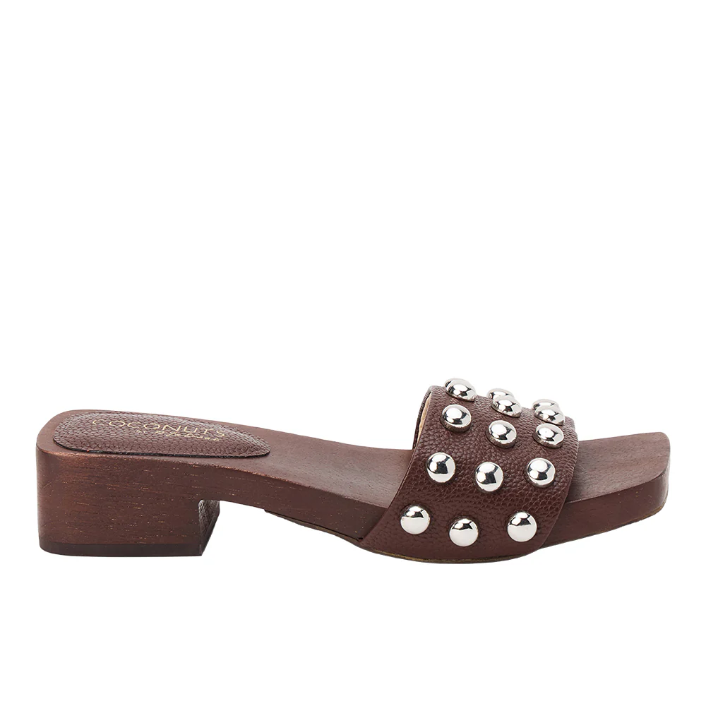 Fiora Studded Slide Sandals