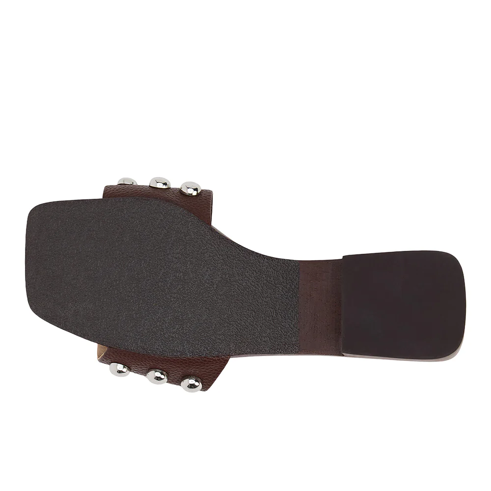 Fiora Studded Slide Sandals - Image 5