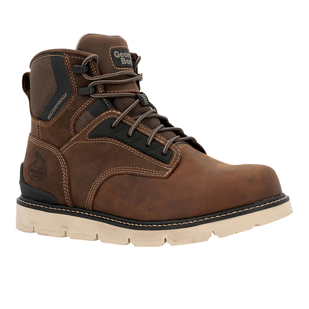 Flex Wedge 6 Inch Waterproof Soft Toe Work Boots - Image 2