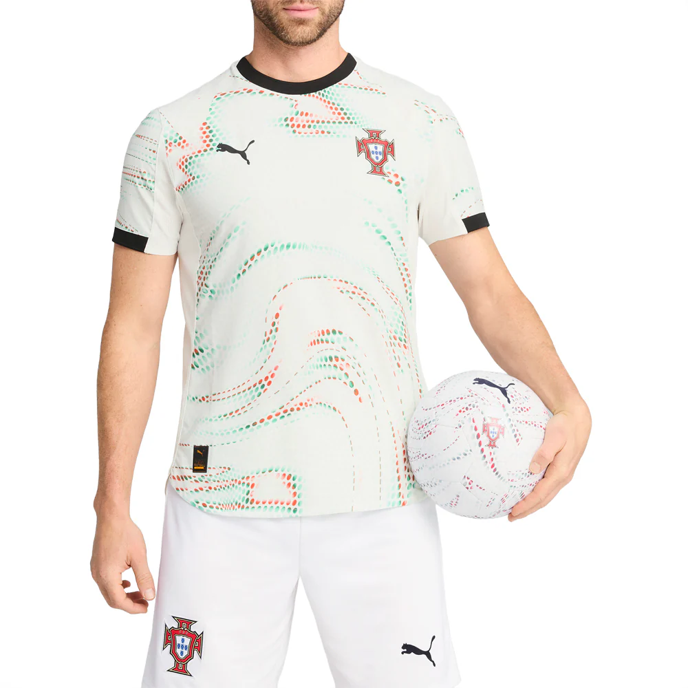 Portugal '25 Away Graphic Crew Neck Short Sleeve Replica Jersey - Image 3