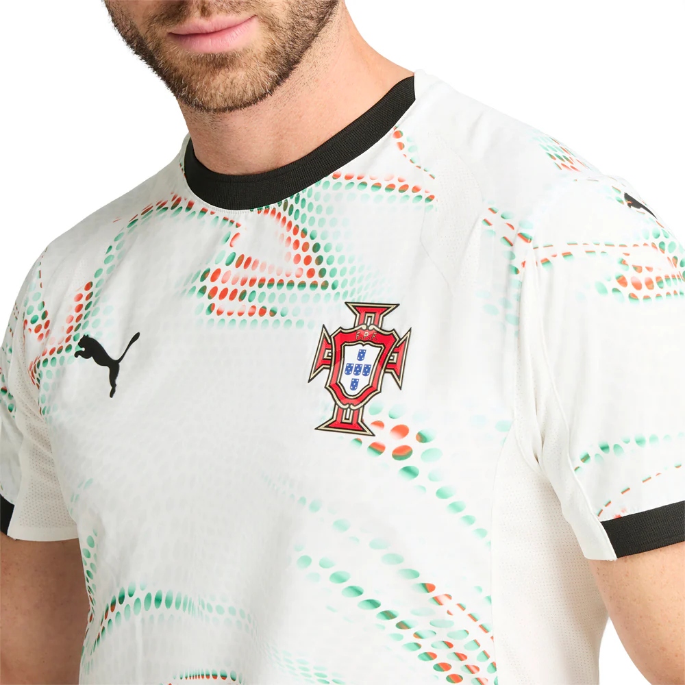 Portugal '25 Away Graphic Crew Neck Short Sleeve Replica Jersey - Image 5