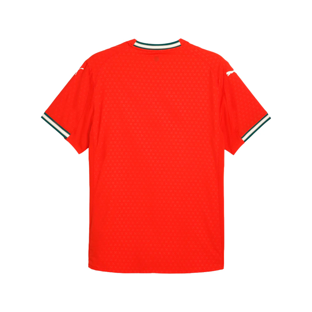 Portugal '25 Home Authentic Crew Neck Short Sleeve Replica Jersey - Image 2