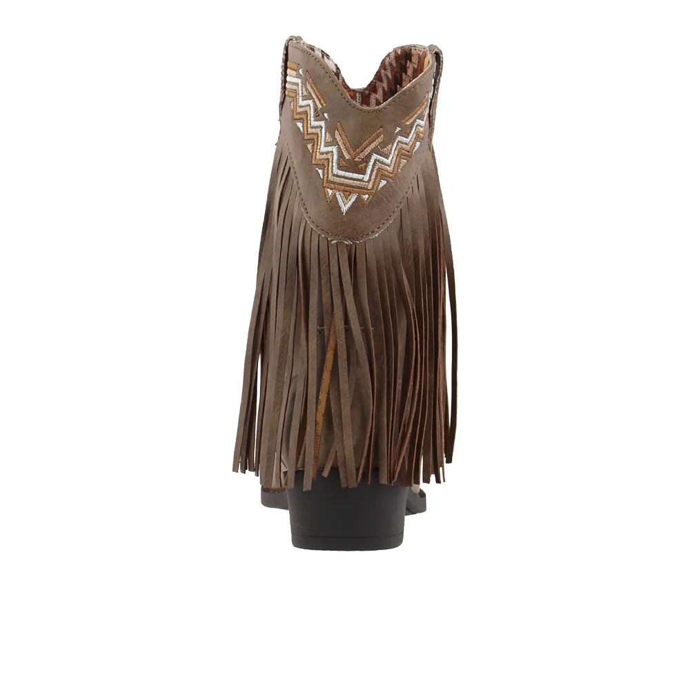 Fringes Snip Toe Cowboy Boots (Little Kid-Big Kid) - Image 3