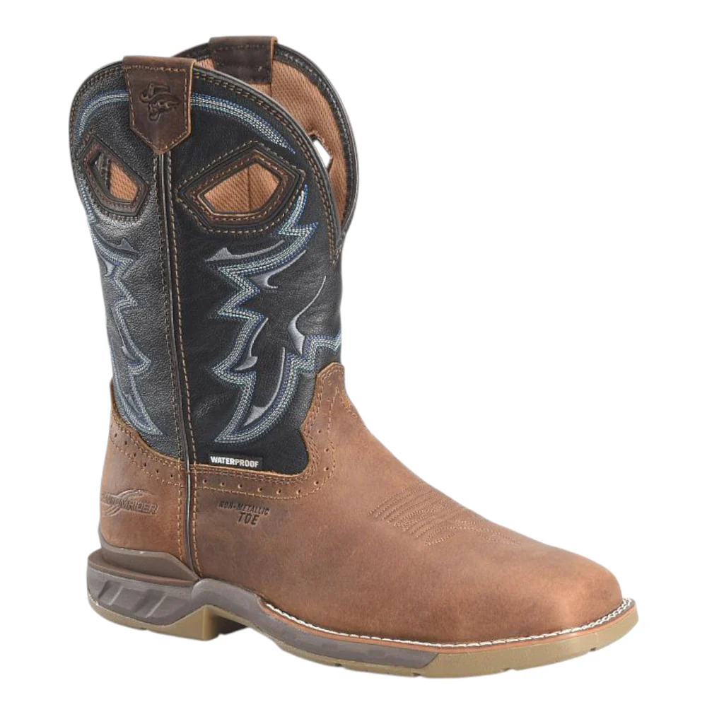 Geddy 11 Inch Embroidered Waterproof Composite Toe Work Boots - Image 2