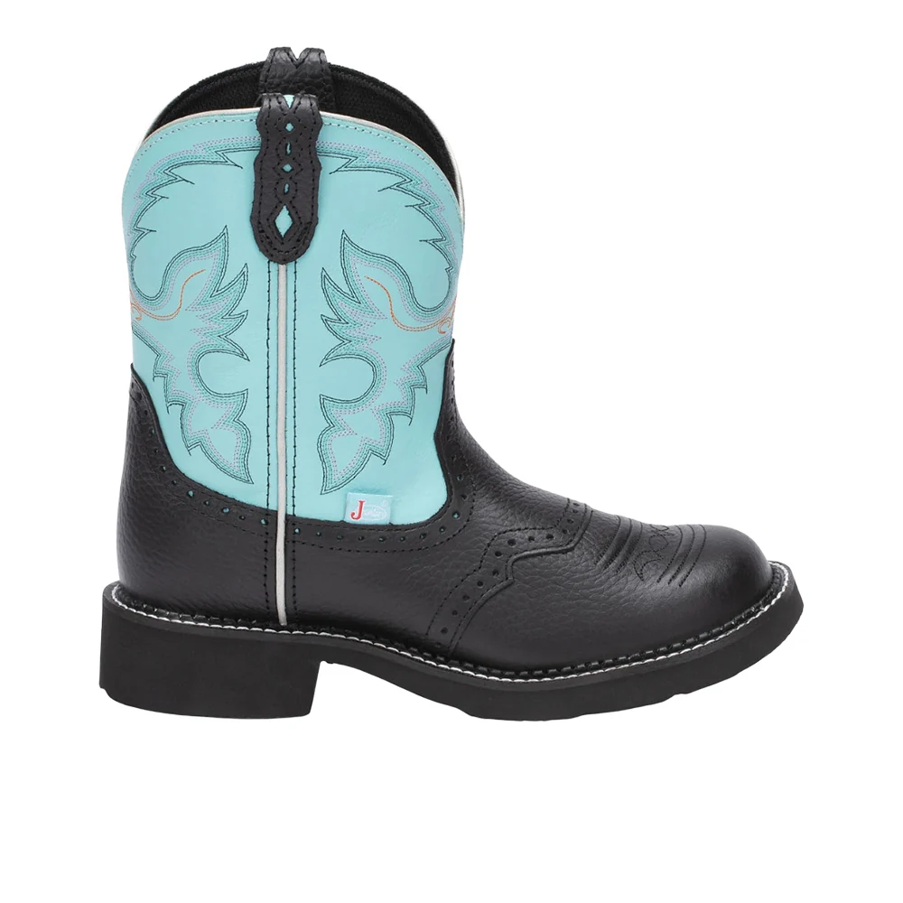 Gemma Embroidered Round Toe Cowboy Boots