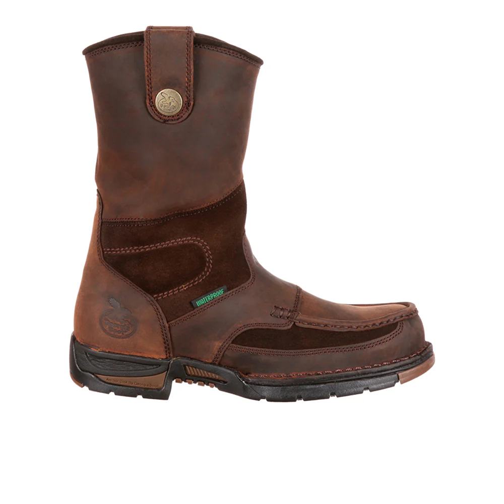 Athens 10 Inch Waterproof Soft Toe Work Boots