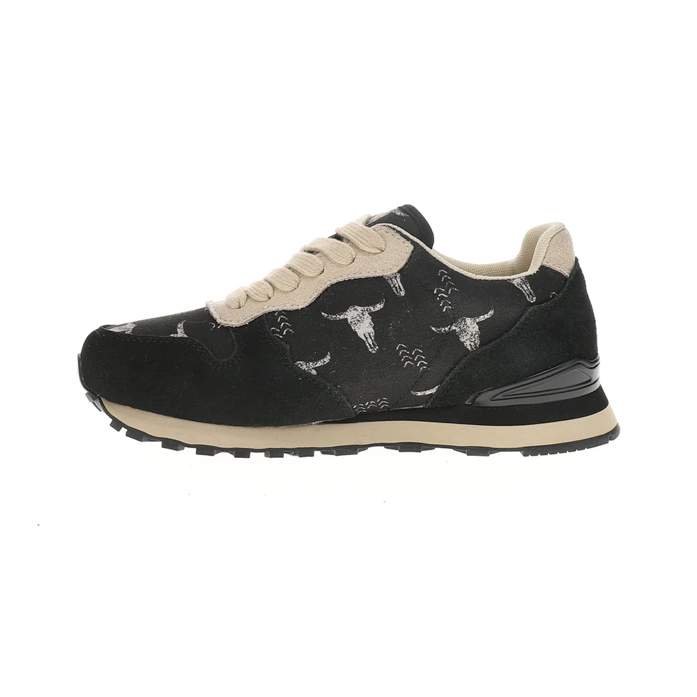 Giddyup Graphic Lace Up Sneakers - Image 3