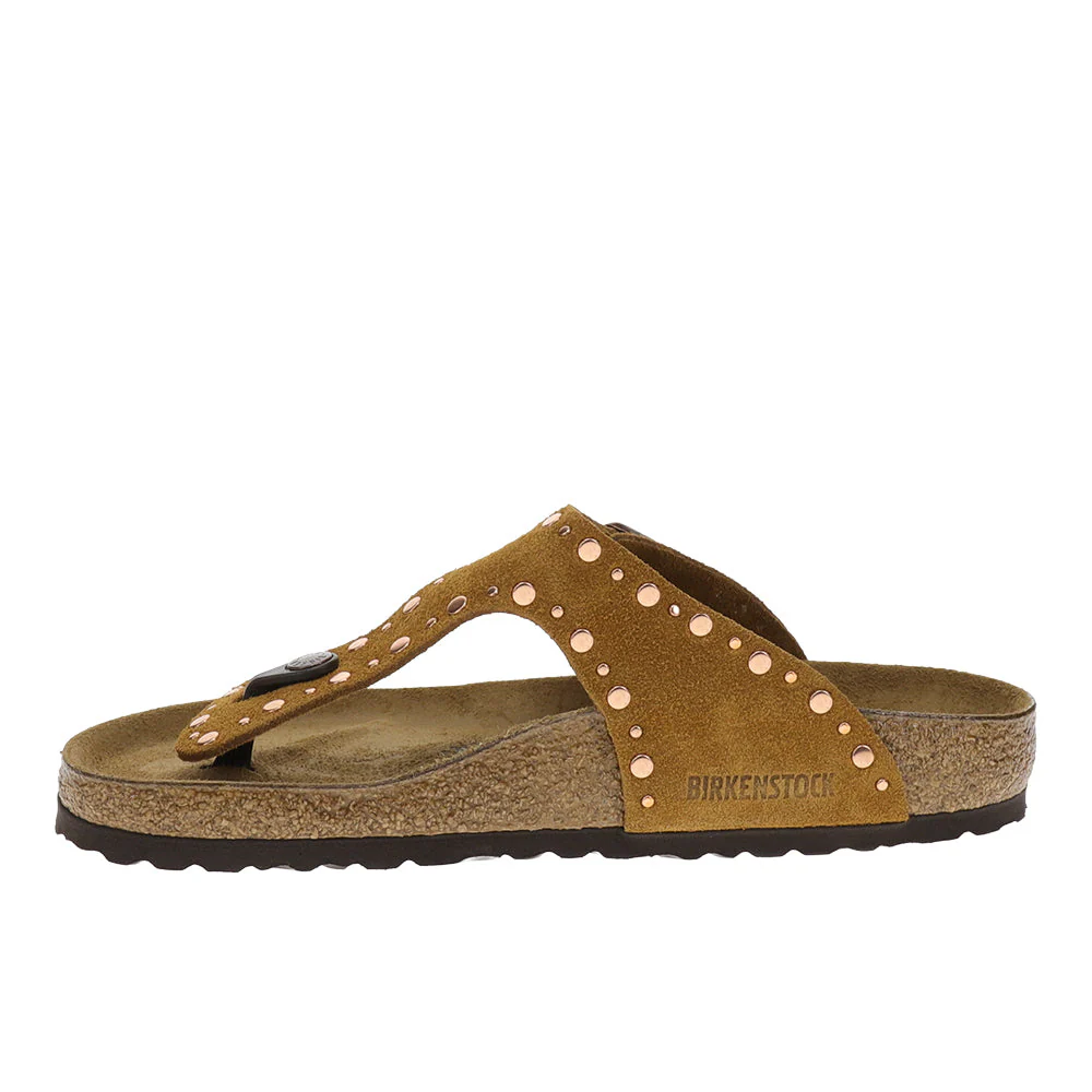 Gizeh Rivets Suede Sandals - Image 3