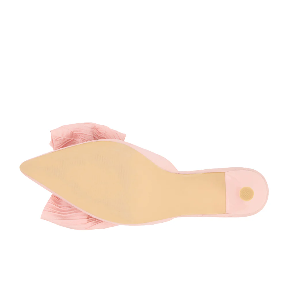 Goldie Pointed Toe Kitten Heel Mules - Image 5