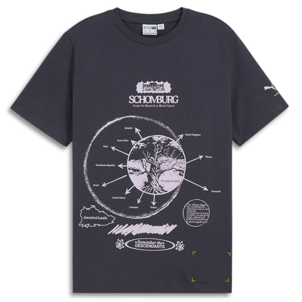 Schomburg Graphic Crew Neck Short Sleeve T-Shirt