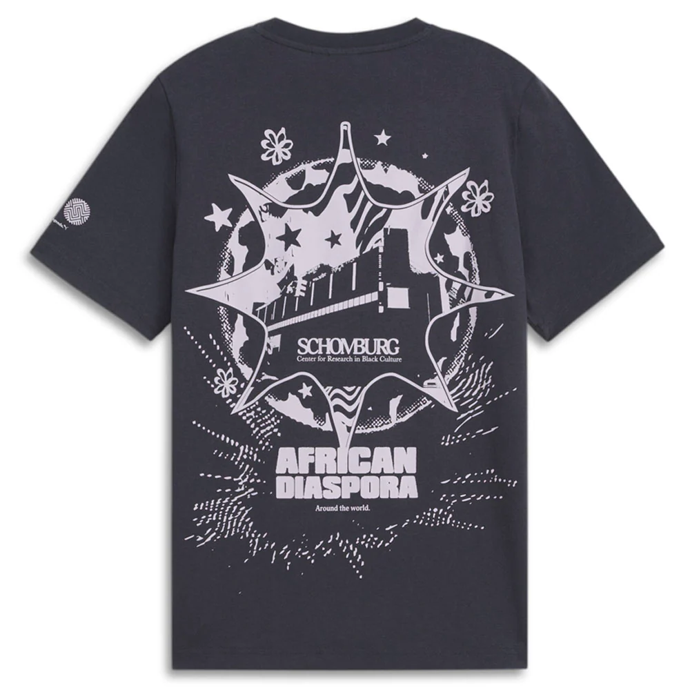 Schomburg Graphic Crew Neck Short Sleeve T-Shirt - Image 2