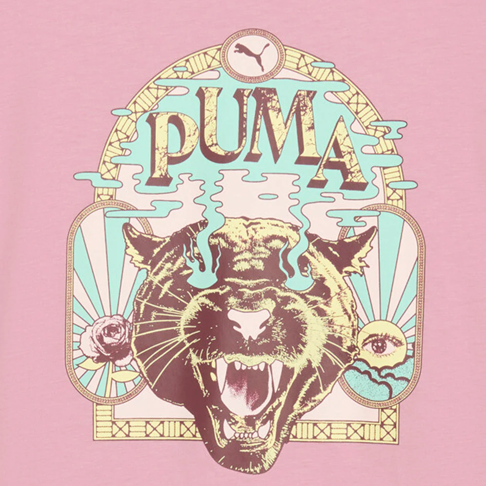 Graphic Fest Relaxed Crew Neck Short Sleeve T-Shirt - Image 5