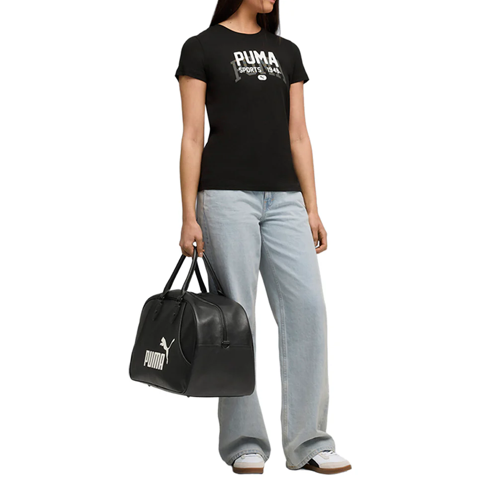 Graphic Varsity Logo Crew Neck Short Sleeve T-Shirt - Image 5