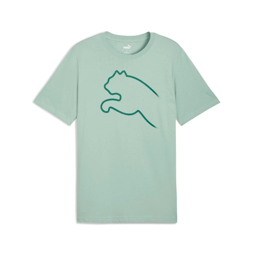 Graphics Gradient Crew Neck Short Sleeve T-Shirt