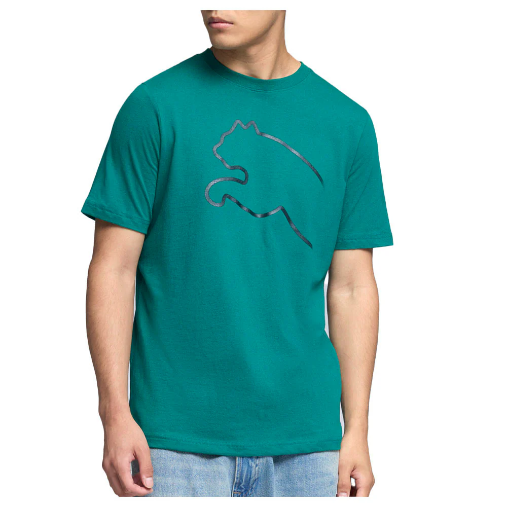 Graphics Gradient Crew Neck Short Sleeve T-Shirt - Image 3