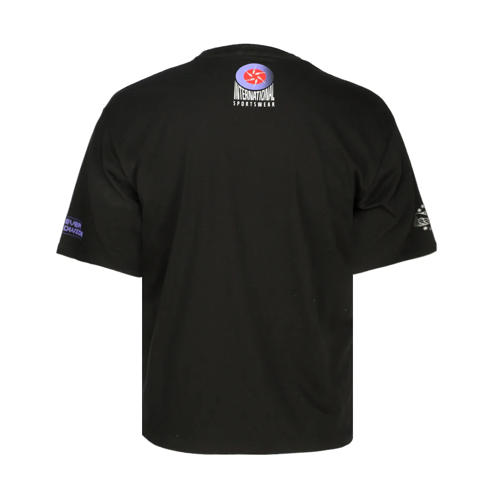 Inverse Boxy Graphic Crew Neck Short Sleeve T-Shirt - Image 2