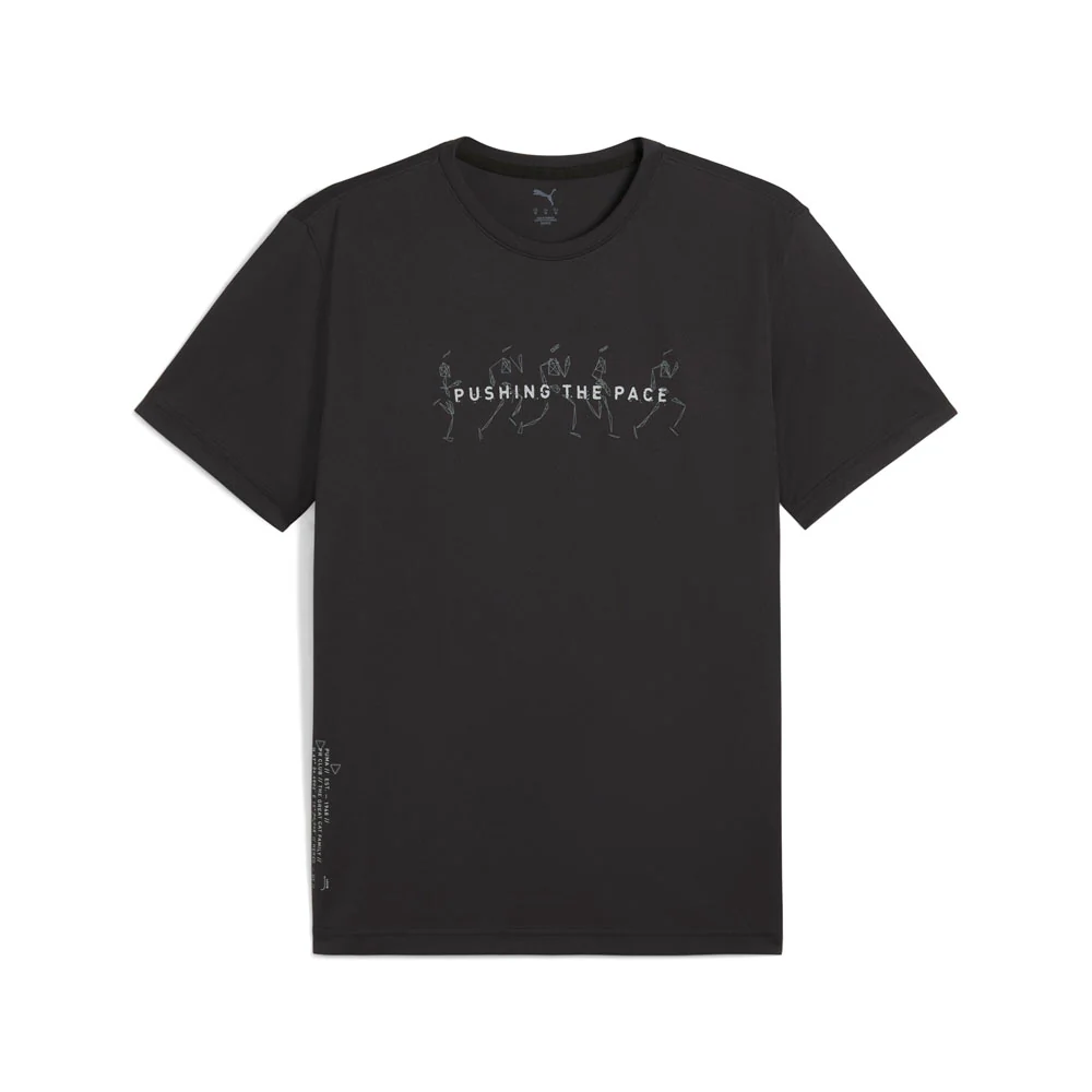 Graphics Running Illustration Crew Neck Short Sleeve T-Shirt