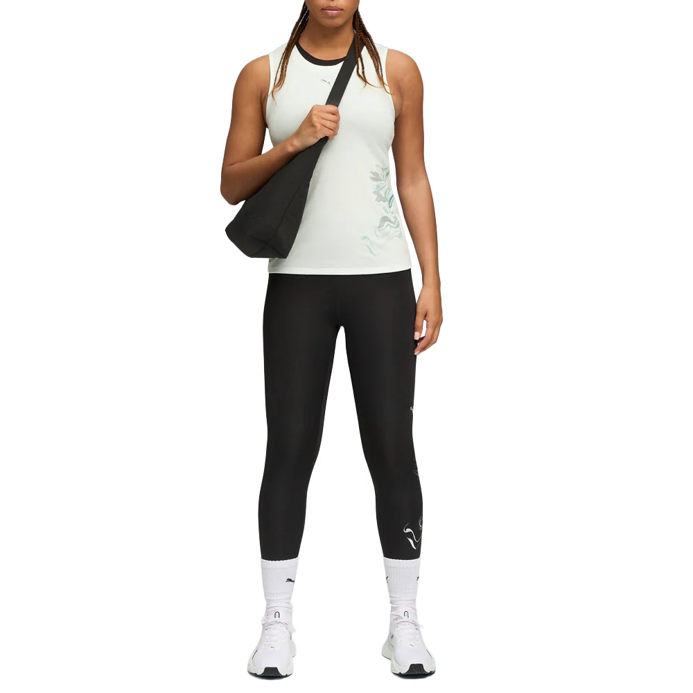 Green Terrains Graphic Crew Neck Athletic Tank Top - Image 5