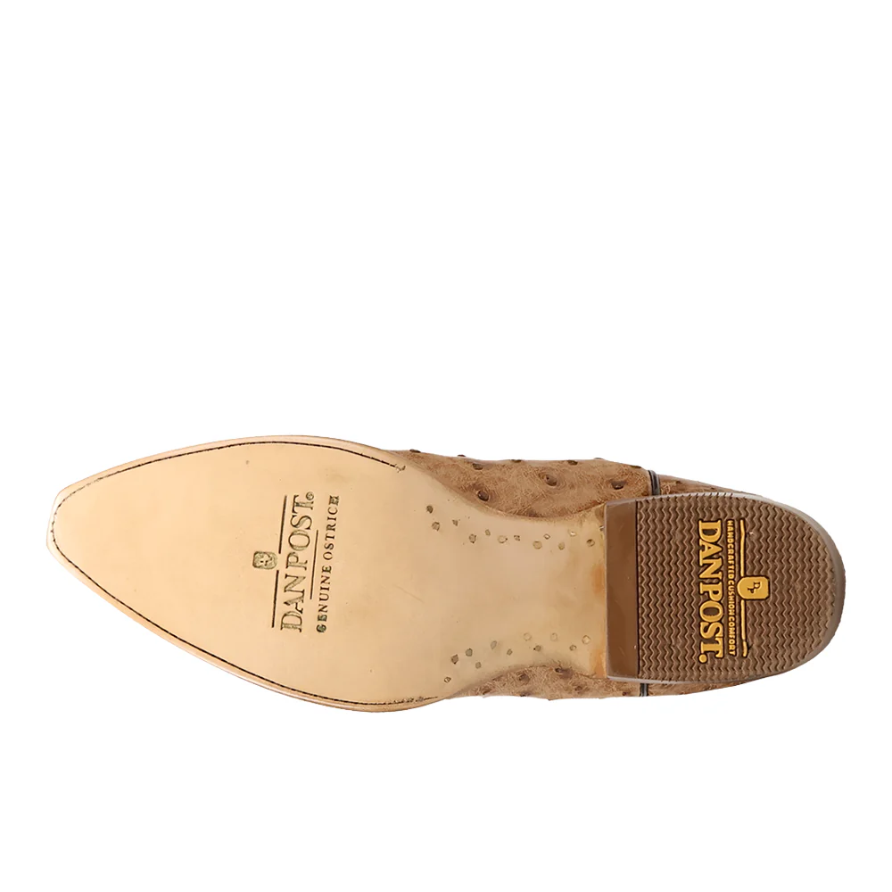 Grit Full Quill Ostrich Snip Toe Cowboy Boots - Image 5