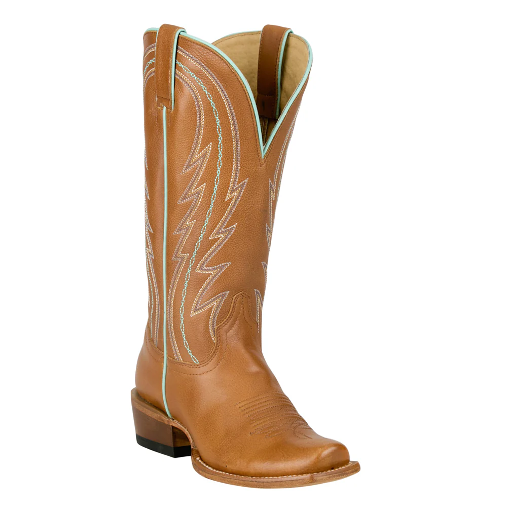 Hallie 13 Inch Square Toe Cowboy Boots - Image 2