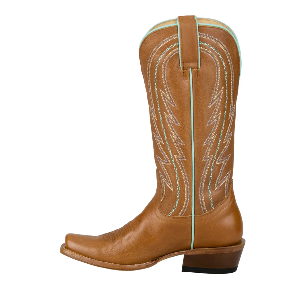 Hallie 13 Inch Square Toe Cowboy Boots - Image 3