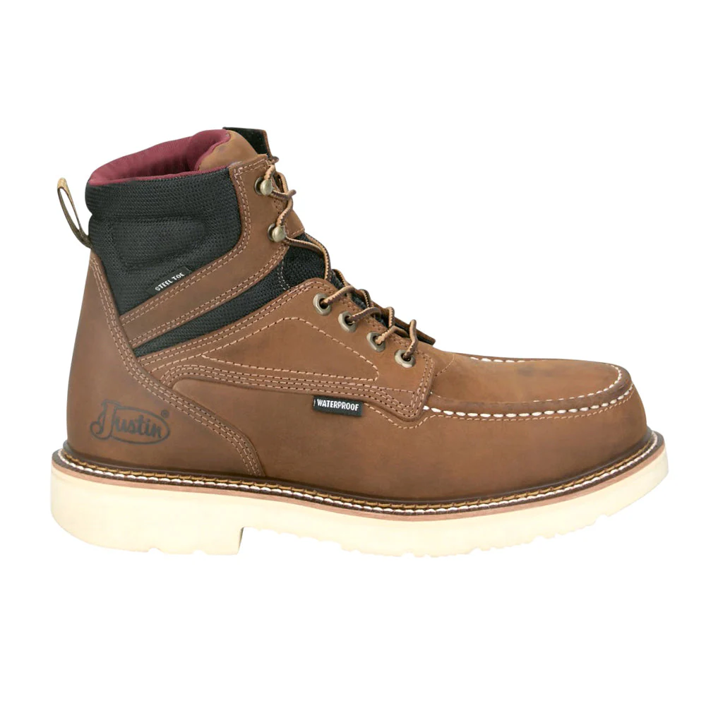 Hardwire 6 Inch Waterproof Soft Toe Work Boots