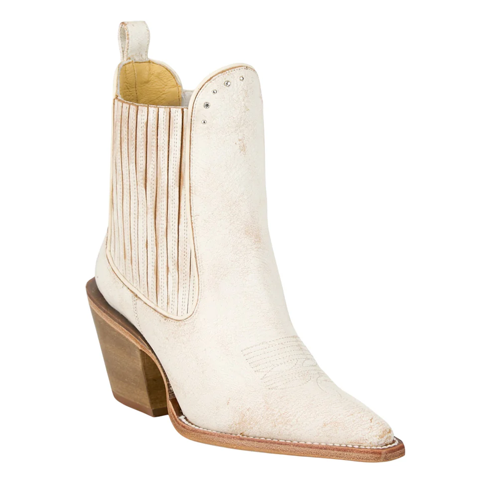 Hart 6 Inch Snip Toe Pull On Cowboy Booties - Image 2