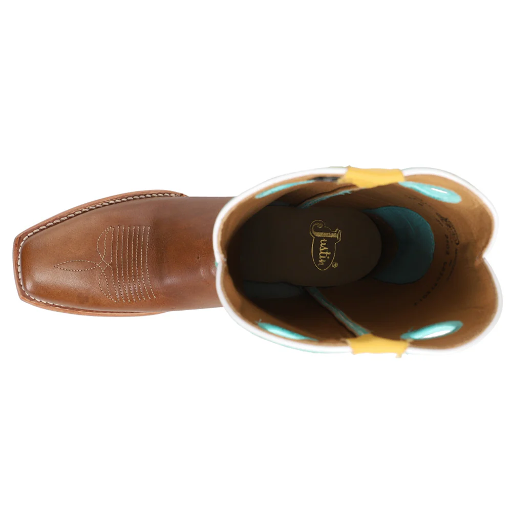 Hattie 13 Inch Square Toe Cowboy Boots - Image 4
