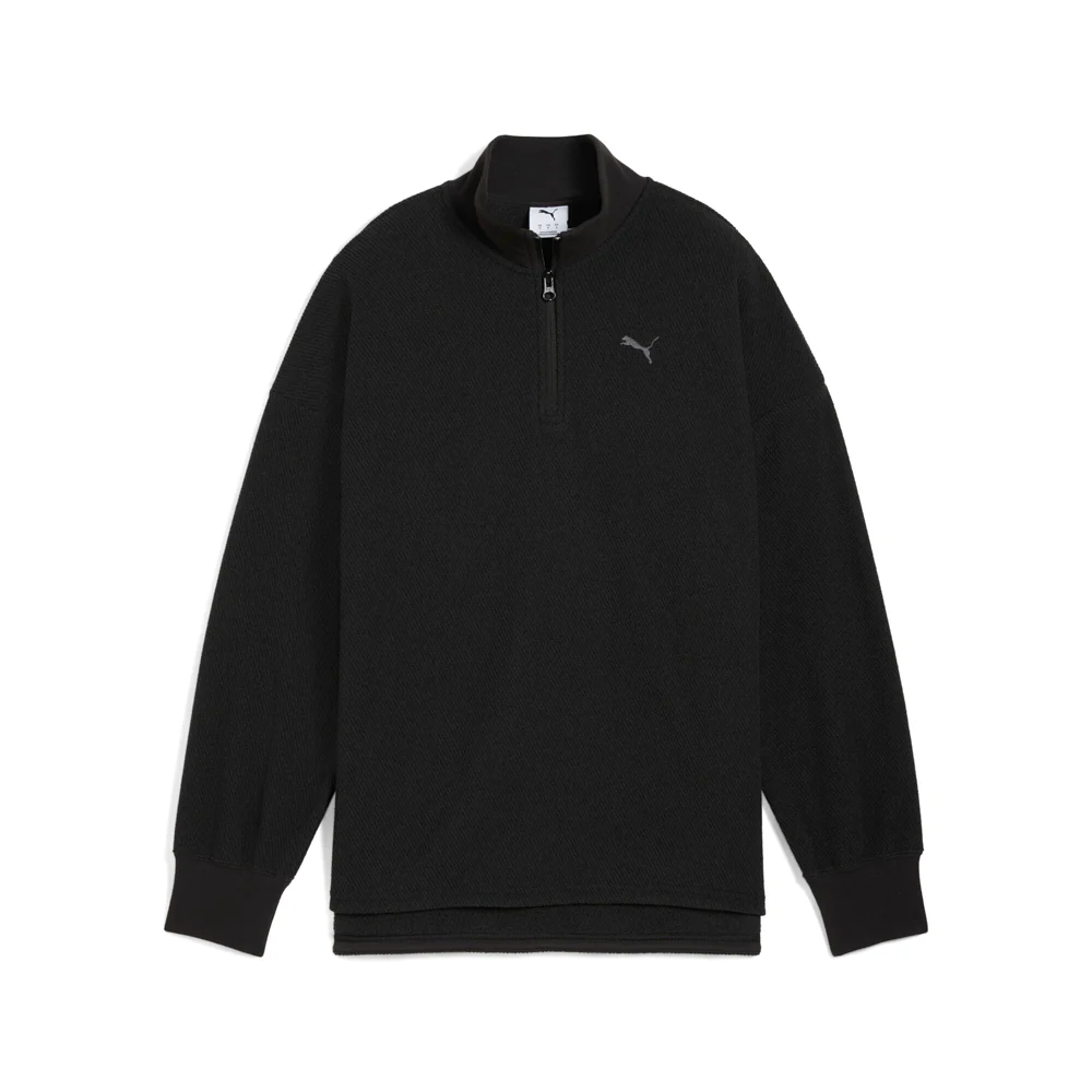 HER Oversized Half-Zip Winterized Crew Pullover