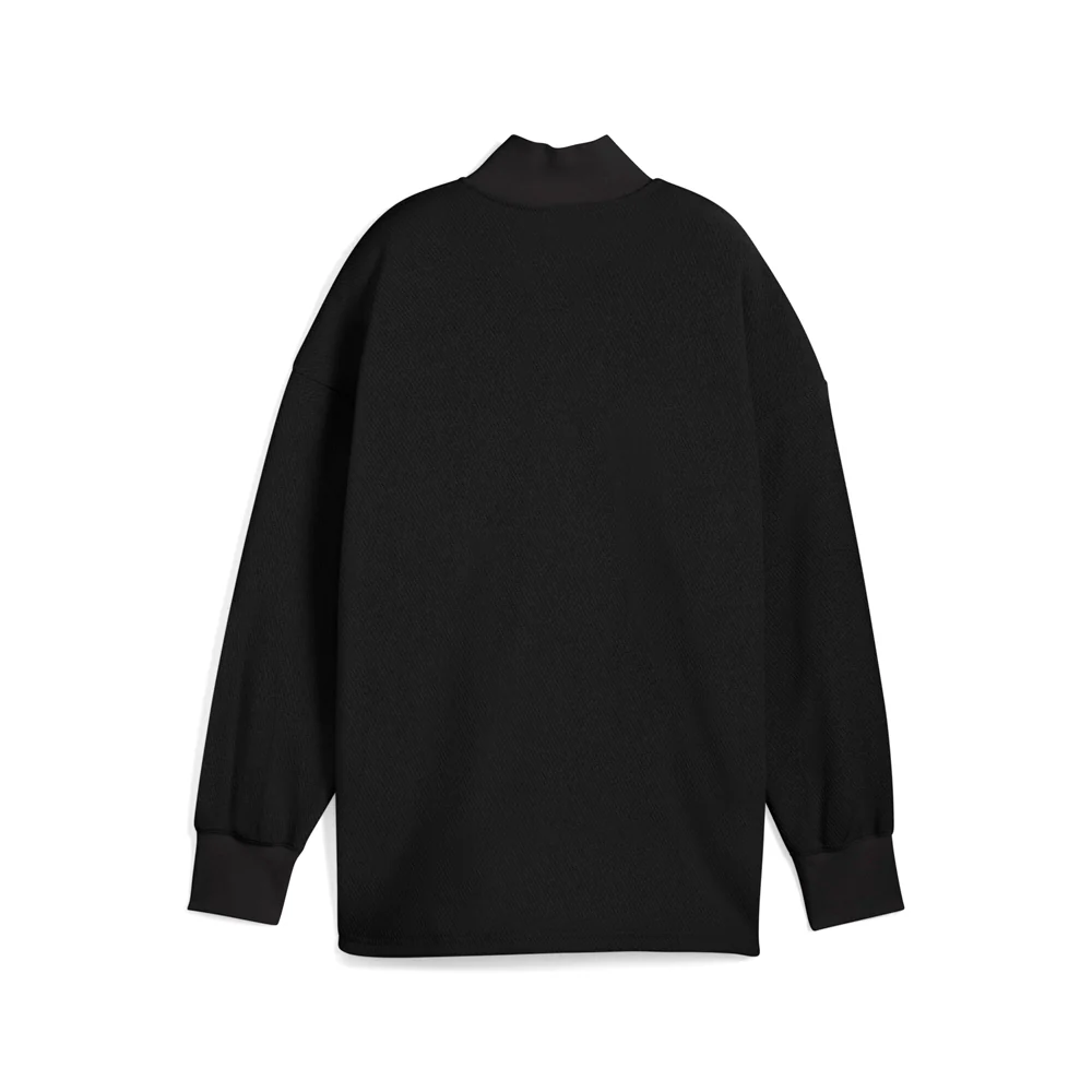 HER Oversized Half-Zip Winterized Crew Pullover - Image 2