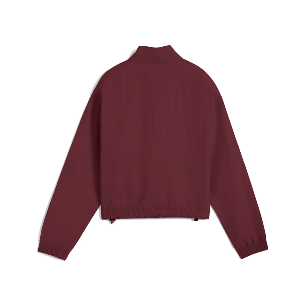 HER Relaxed Woven Half Zip Pullover - Image 2