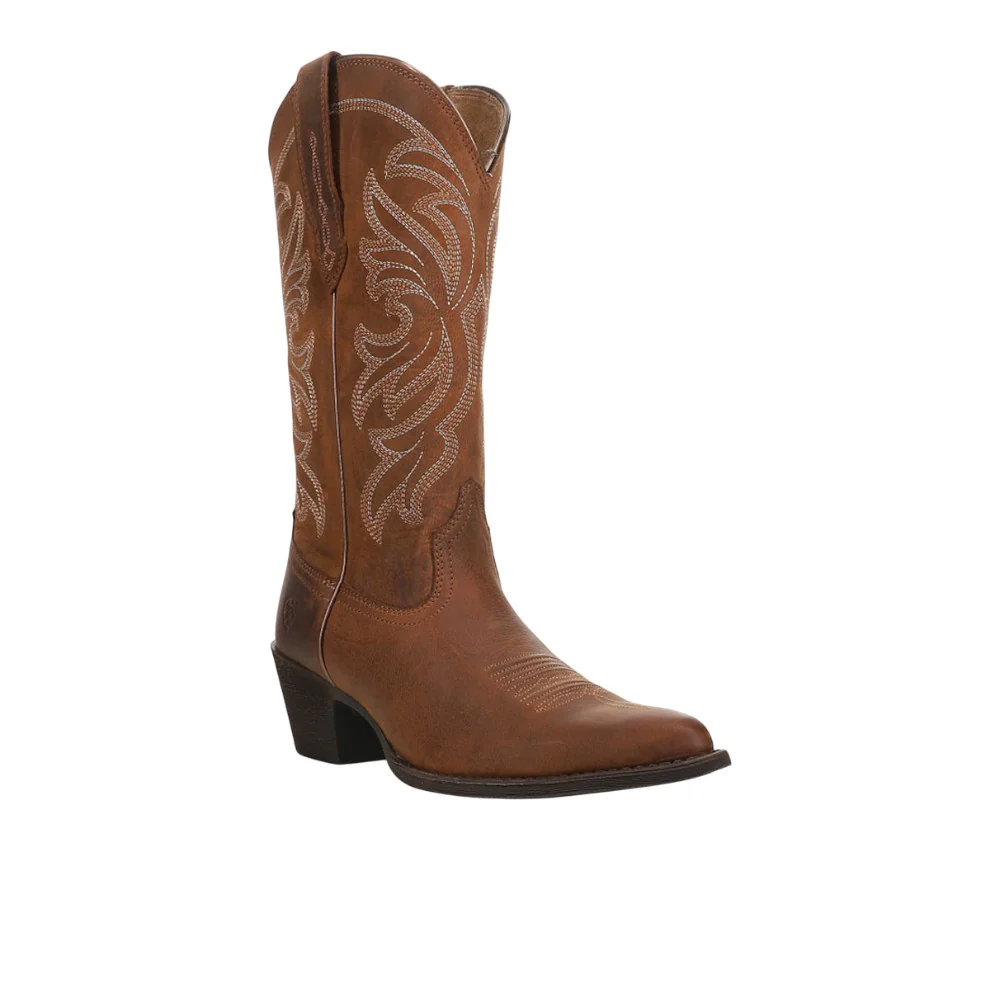 Heritage J Toe Stretchfit Embroidered Pointed Toe Cowboy Boots - Image 2