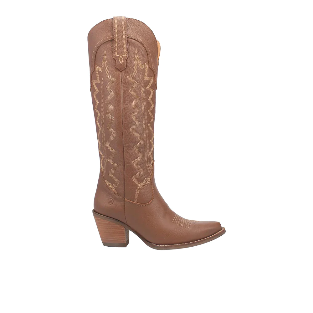 High Cotton Embroidered Snip Toe Cowboy Boots
