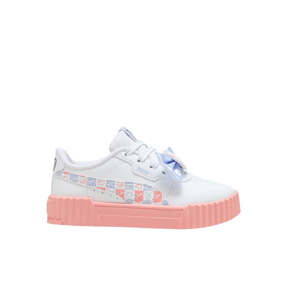 Hello Kitty Carina 3 Graphic Platform Lace Up Sneakers (Little Kid)