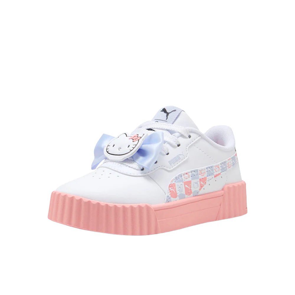 Hello Kitty Carina 3 Graphic Platform Lace Up Sneakers (Little Kid) - Image 2
