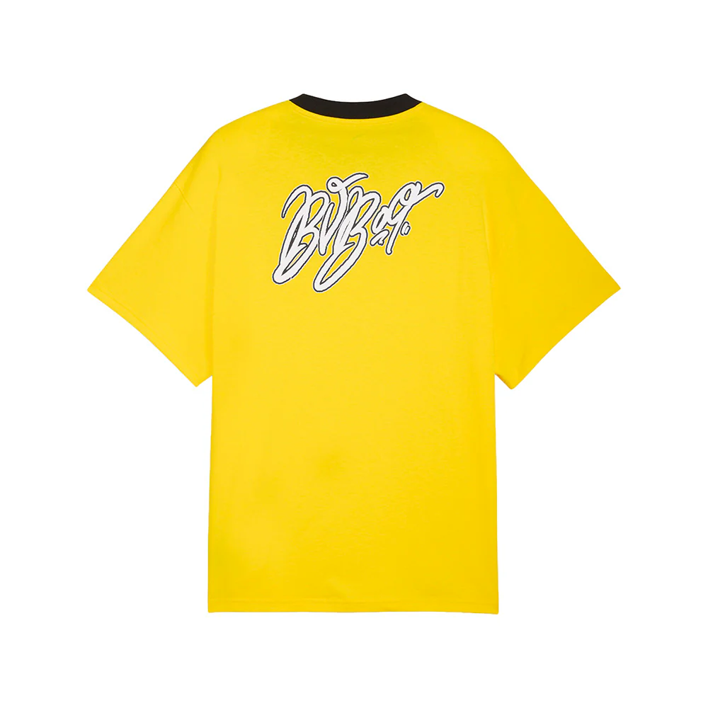 Hoops X  Borussia Dortmund Crew Neck Short Sleeve T-Shirt - Image 2